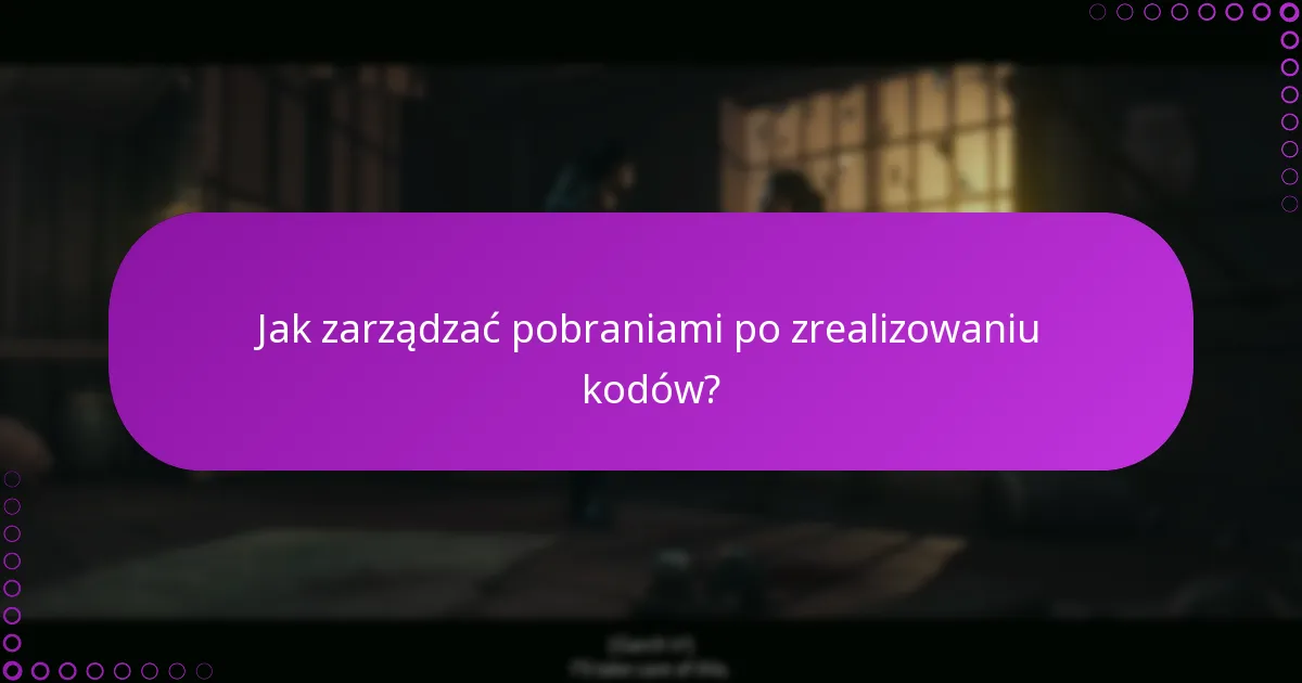 Jakie są wymagania dotyczące kwalifikacji do realizacji kodów?