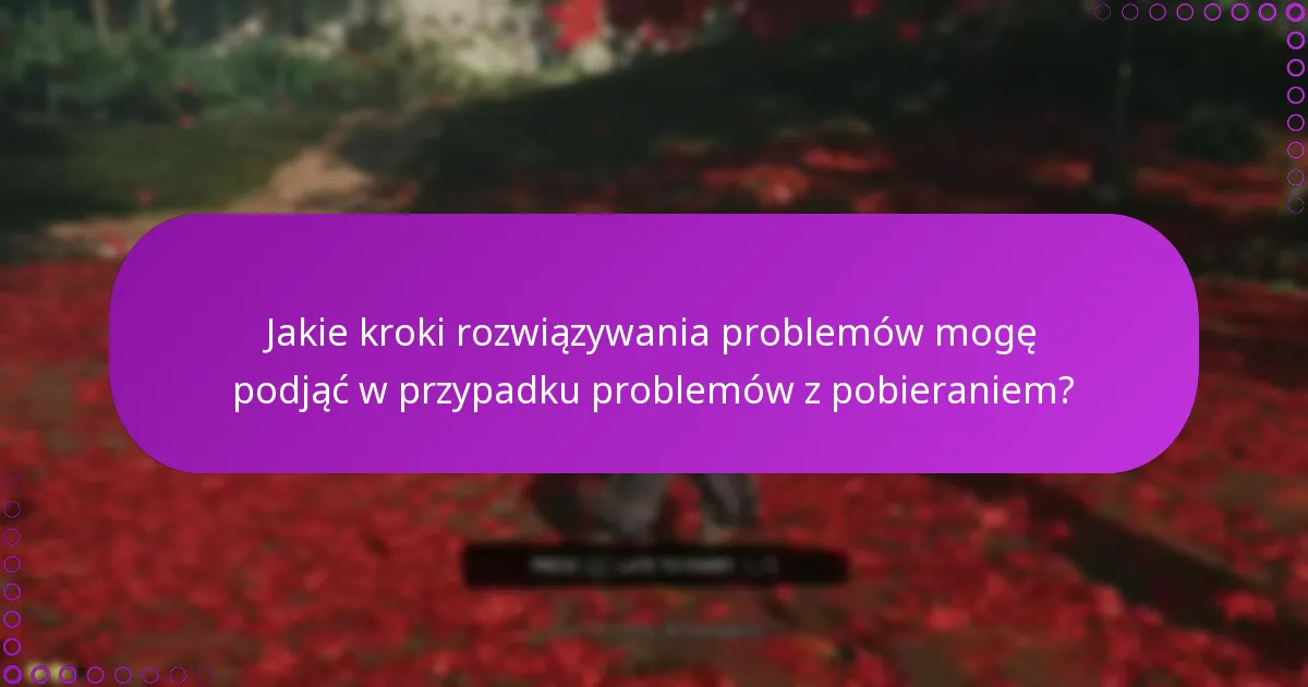 Jakie powszechne problemy występują z dodatkiem Ghost of Tsushima?